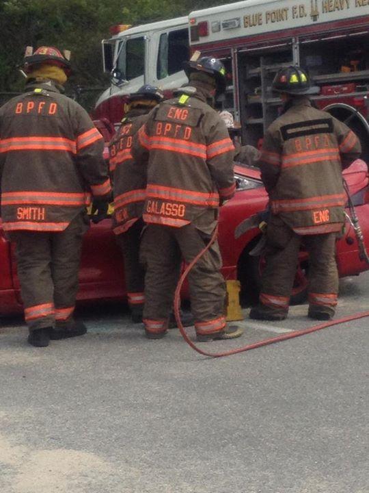 Extrication Drill @ BBP-HS for the Drivers Ed class